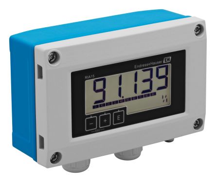 Endress+Hauser RIA15, ЖК-дисплей, цифровой щитовой многофункциональный измеритель, 45 мм x 92 мм