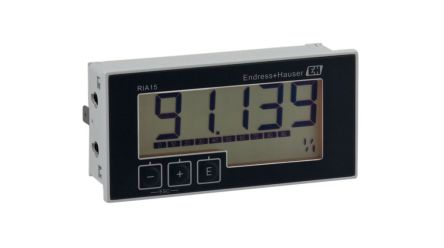 Endress+Hauser RIA15, цифровой щитовой многофункциональный измеритель с ЖК-дисплеем для измерения тока, 45 мм x 92 мм