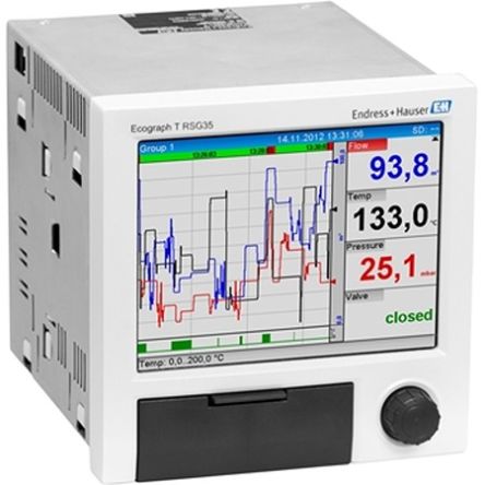 Endress+Hauser RSG35-C2AL7, графический регистратор, температура
