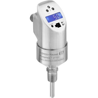Endress+Hauser DTT31 серии, термальное реле расхода, реле расхода для жидкостей, мин. 0,03 м/с, макс. 3 м/с