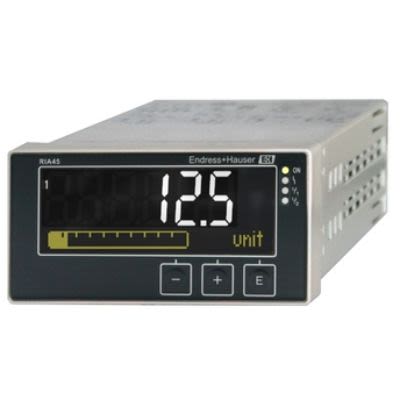 Endress+Hauser RIA45, цифровой щитовой многофункциональный измеритель с ЖК-дисплеем для термосопротивления (RTD), 45 мм x 92 мм