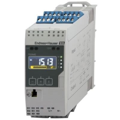 Endress+Hauser RMA42, ЖК цифровой щитовой многофункциональный измеритель для термосопротивлений (RTD)