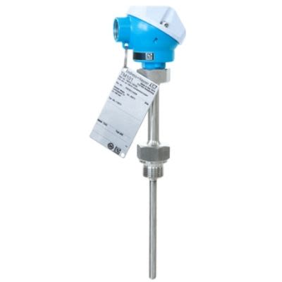 Endress+Hauser PT100, термосопротивление (RTD), диаметр 6 мм, длина 100 мм, 4-проводное, макс. 650 °C, нормально разомкнутый
