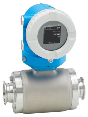 Endress+Hauser Proline Promag H 10, электромагнитный датчик расхода, расходомер для жидкости, мин. 0,06 м³/мин, макс. 600 м³/ч