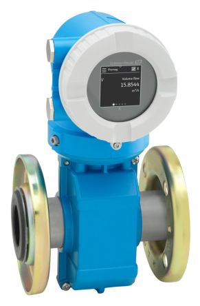 Endress+Hauser Proline Promag W 10, электромагнитный датчик расхода, расходомер для воды, мин. 0,5 м³/ч, макс. 263000 м³/ч