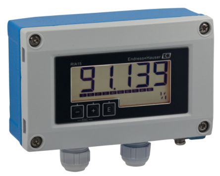 Endress+Hauser RIA15, ЖК многофункциональный щитовой измеритель для тока, сигнала HART, 45 мм x 92 мм
