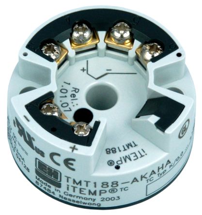 Endress+Hauser TMT188, преобразователь температуры, вход термопара, 35 В, 100 °C, -40 °C